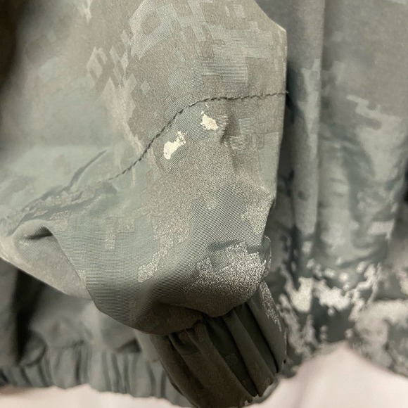 JWOD Skilcraft Jacket Windbreaker Army Medium Short Nylon Reflective XL? - Picture 8 of 10